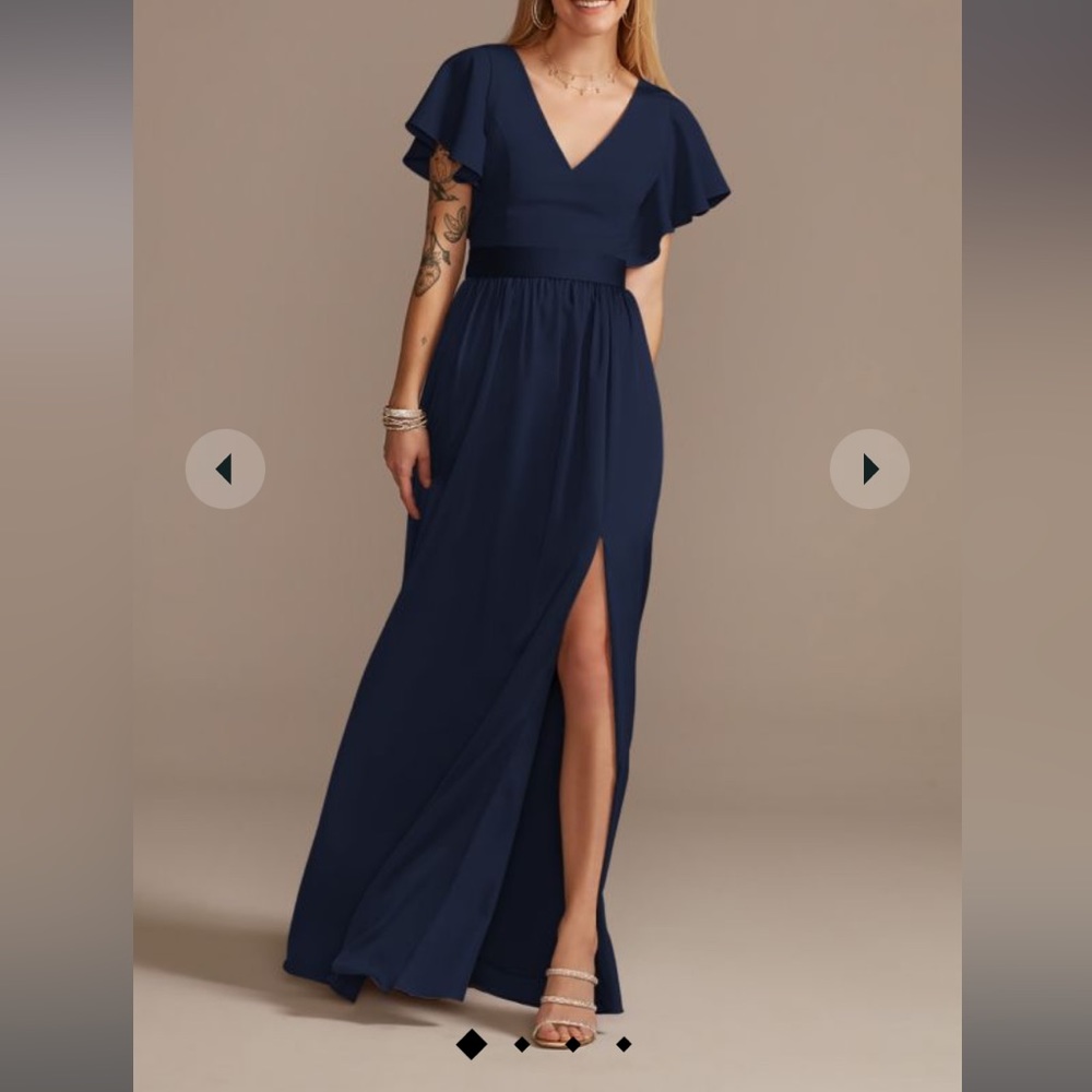 Black bridesmaids dress